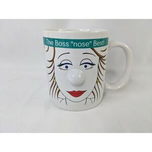Ganz The Boss Nose Best Coffee Cup Mug